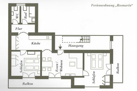 Ferienwohnung Rosmarin